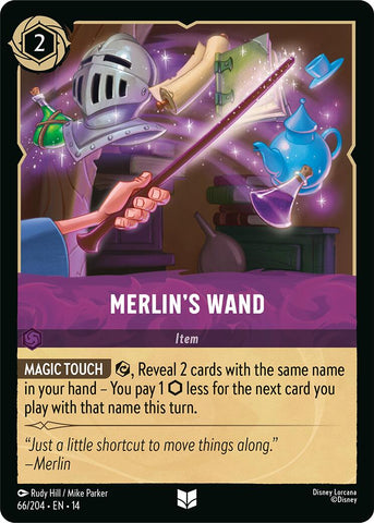Merlin's Wand (66/204) [Hyperia City] - The Mythic Store | 24h Order Processing