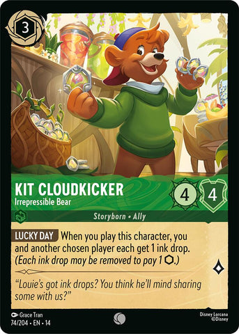 Kit Cloudkicker - Irrepressible Bear (74/204) [Hyperia City] - The Mythic Store | 24h Order Processing