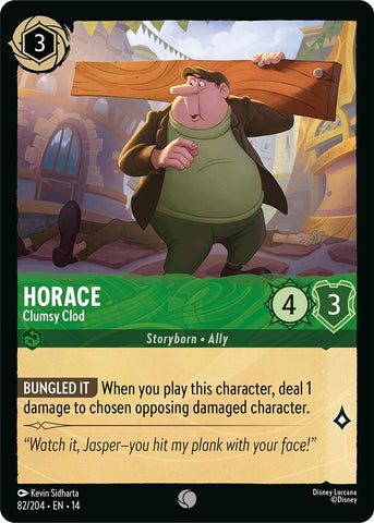 Horace - Clumsy Clod (82/204) [Hyperia City] - The Mythic Store | 24h Order Processing