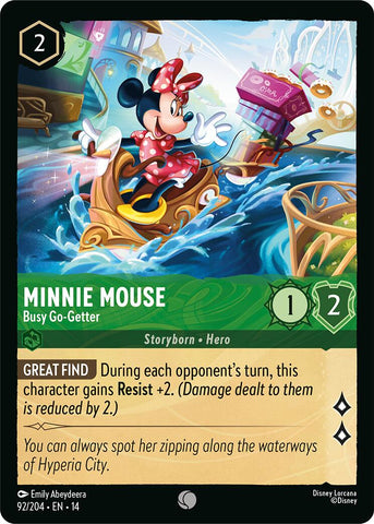 Minnie Mouse - Busy Go-Getter (92/204) [Hyperia City] - The Mythic Store | 24h Order Processing
