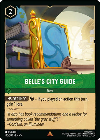 Belle's City Guide (100/204) [Hyperia City] - The Mythic Store | 24h Order Processing