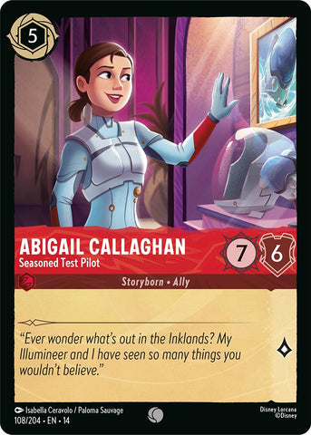 Abigail Callaghan - Seasoned Test Pilot (108/204) [Hyperia City] - The Mythic Store | 24h Order Processing