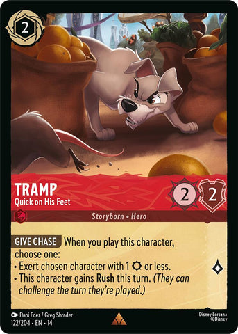 Tramp - Quick on His Feet (122/204) [Hyperia City] - The Mythic Store | 24h Order Processing