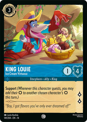 King Louie - Ice Cream Virtuoso (141/204) [Hyperia City] - The Mythic Store | 24h Order Processing