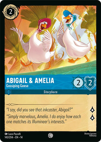 Abigail & Amelia - Gossiping Geese (143/204) [Hyperia City] - The Mythic Store | 24h Order Processing