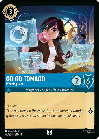 Go Go Tomago - Working Late (145/204) [Hyperia City] - The Mythic Store | 24h Order Processing