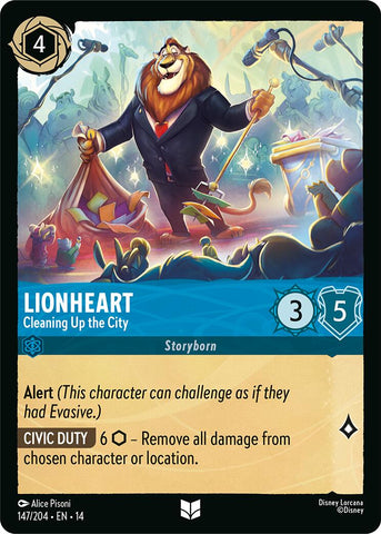 Lionheart - Cleaning Up the City (147/204) [Hyperia City] - The Mythic Store | 24h Order Processing