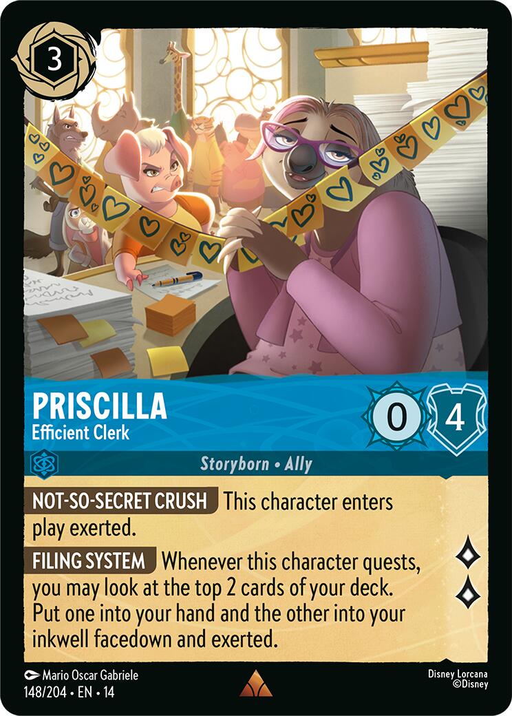 Priscilla - Efficient Clerk (148/204) [Hyperia City] - The Mythic Store | 24h Order Processing