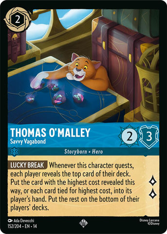 Thomas O'Malley - Savvy Vagabond (152/204) [Hyperia City] - The Mythic Store | 24h Order Processing