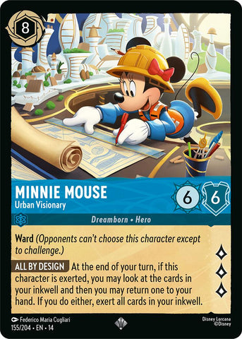 Minnie Mouse - Urban Visionary (155/204) [Hyperia City] - The Mythic Store | 24h Order Processing