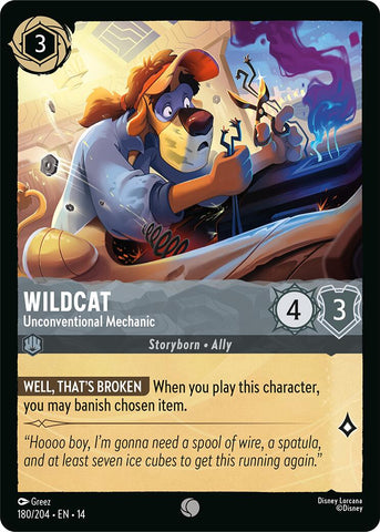 Wildcat - Unconventional Mechanic (180/204) [Hyperia City] - The Mythic Store | 24h Order Processing