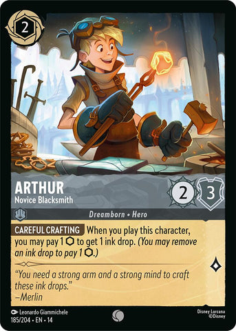 Arthur - Novice Blacksmith (185/204) [Hyperia City] - The Mythic Store | 24h Order Processing