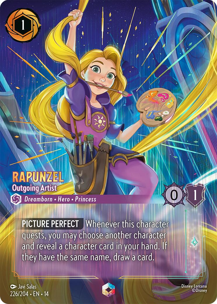 Rapunzel - Outgoing Artist (Enchanted) (226/204) [Hyperia City] - The Mythic Store | 24h Order Processing
