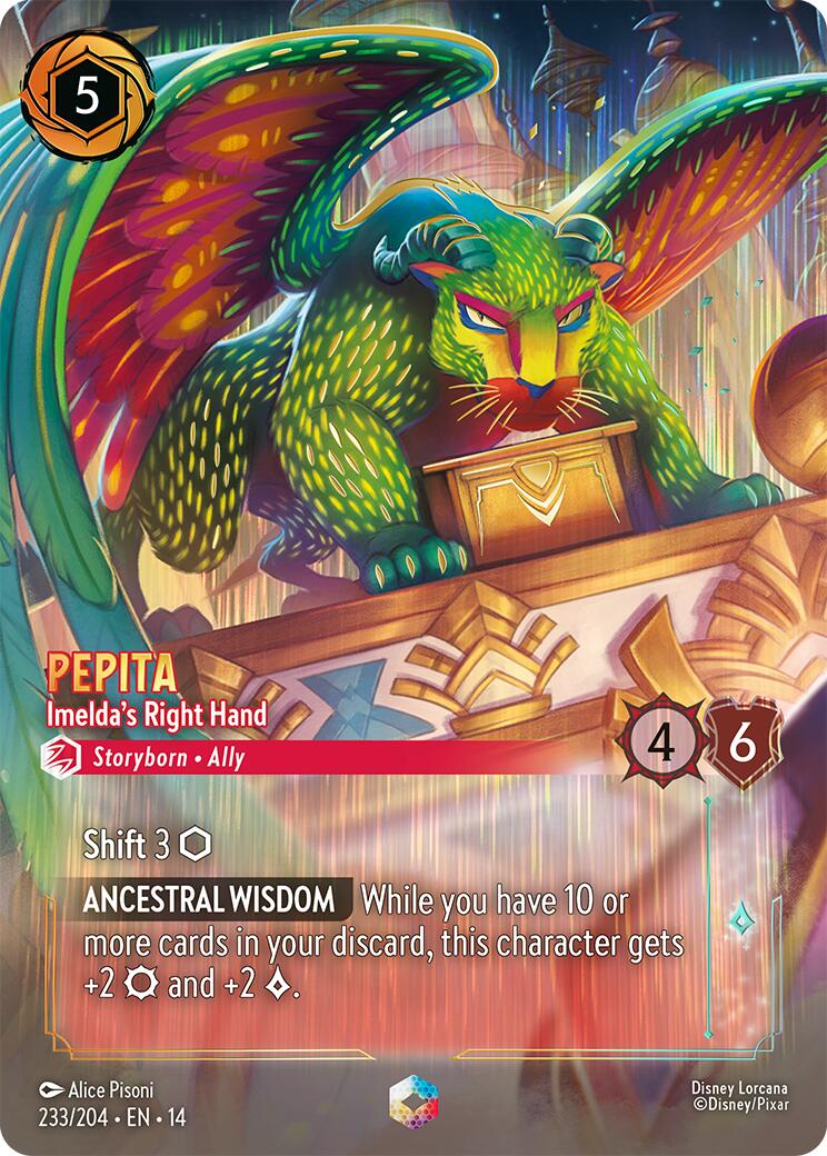 Pepita - Imelda's Right Hand (Enchanted) (233/204) [Hyperia City] - The Mythic Store | 24h Order Processing