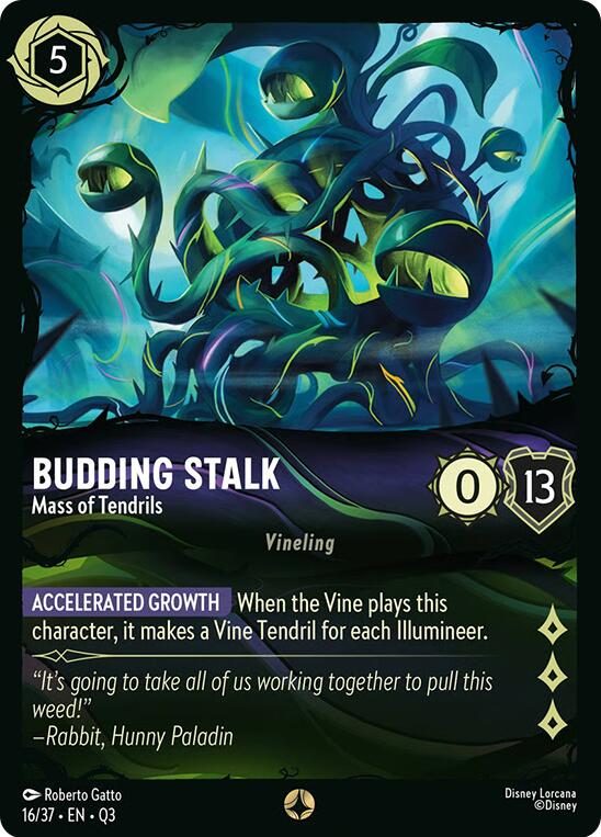 Budding Stalk - Mass of Tendrils (16/37) [Illumineer's Quest: The Great Hunny Rescue] - The Mythic Store | 24h Order Processing