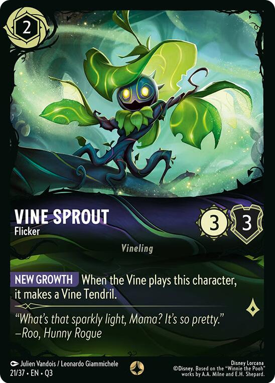 Vine Sprout - Flicker (21/37) [Illumineer's Quest: The Great Hunny Rescue] - The Mythic Store | 24h Order Processing