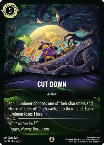 Cut Down (34/37) [Illumineer's Quest: The Great Hunny Rescue] - The Mythic Store | 24h Order Processing