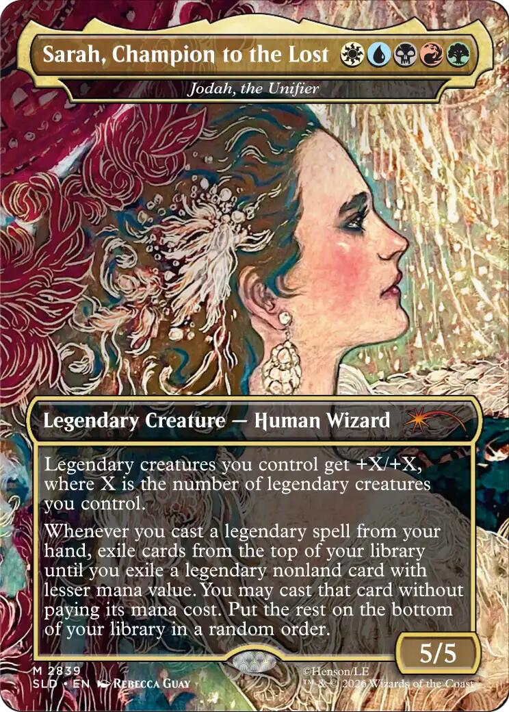 Sarah, Champion to the Lost - Jodah, the Unifier [Secret Lair Drop Series] - The Mythic Store | 24h Order Processing