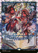 Think Twice (Showcase) (Fracture Foil) [Foundations] - The Mythic Store | 24h Order Processing