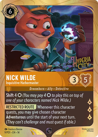Nick Wilde - Inquisitive Harbormaster (9) [Promo Cards] - The Mythic Store | 24h Order Processing