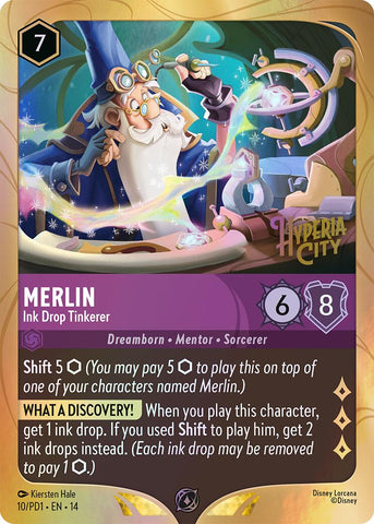 Merlin - Ink Drop Tinkerer (10) [Promo Cards] - The Mythic Store | 24h Order Processing