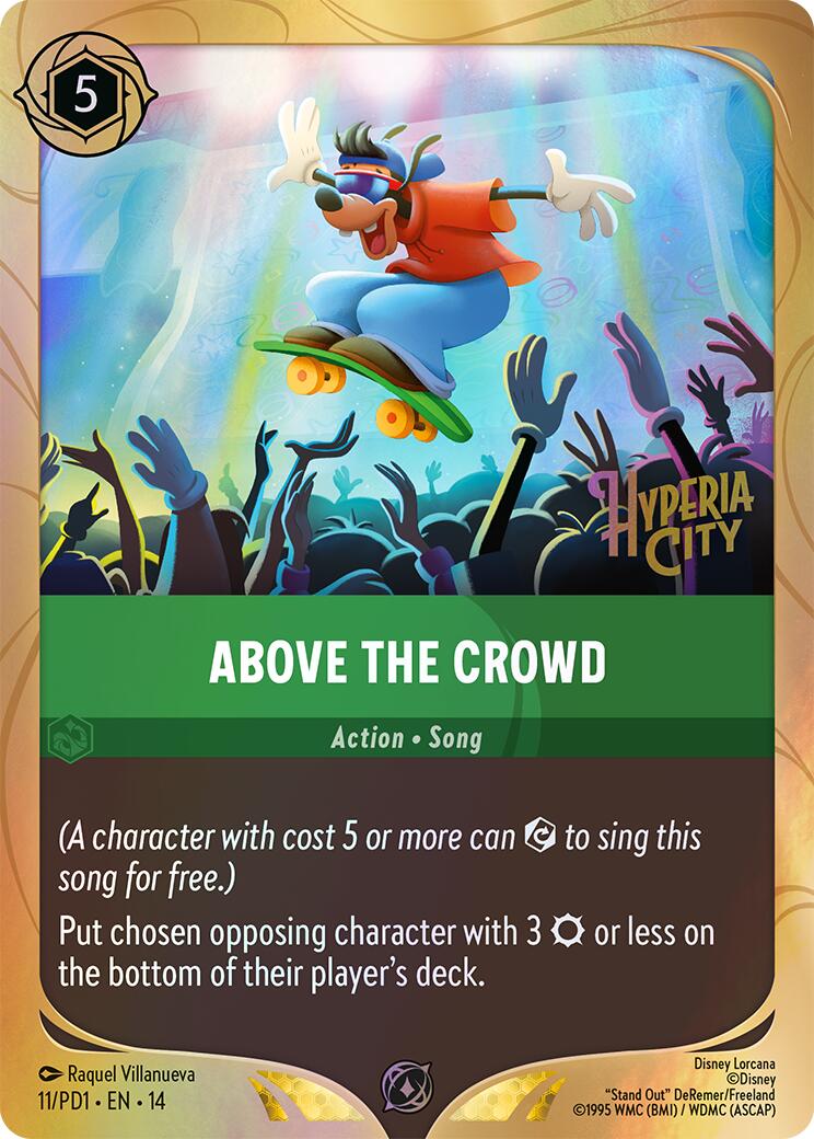 Above the Crowd (11) [Promo Cards] - The Mythic Store | 24h Order Processing