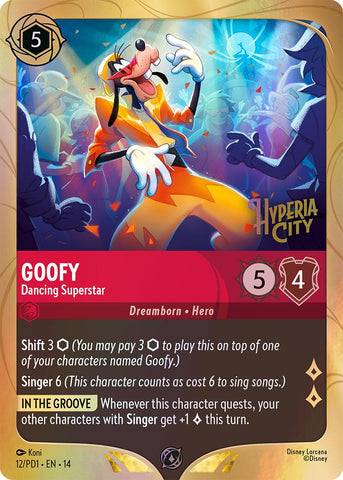 Goofy - Dancing Superstar (12) [Promo Cards] - The Mythic Store | 24h Order Processing