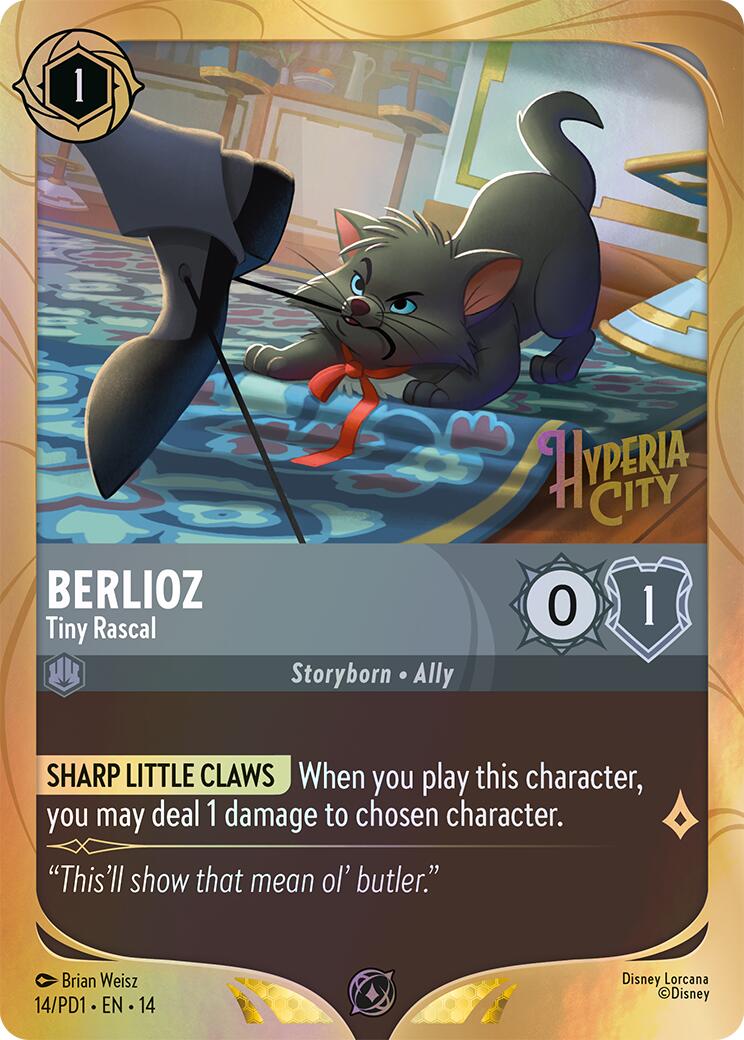 Berlioz - Tiny Rascal (14) [Promo Cards] - The Mythic Store | 24h Order Processing