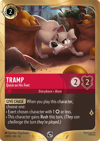 Tramp - Quick on His Feet (2) [Promo Cards] - The Mythic Store | 24h Order Processing