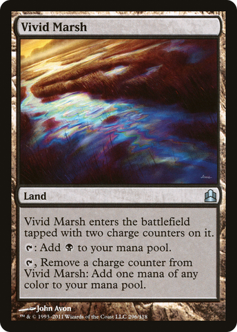 Vivid Marsh [Commander 2011] - The Mythic Store | 24h Order Processing