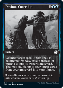 Devious Cover-Up [Innistrad: Double Feature] - The Mythic Store | 24h Order Processing