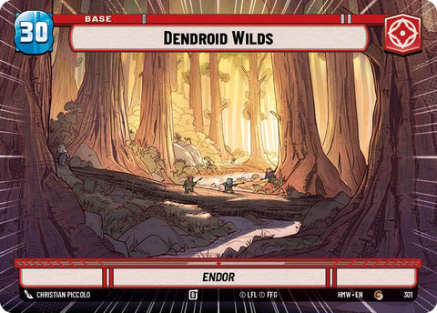 Dendroid Wilds // Weakness (301 // t07/05) (Hyperspace) (301 // T07/05) [Homeworlds]