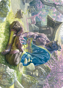 Kosei, Penitent Warlord Art Card [Kamigawa: Neon Dynasty Art Series] - The Mythic Store | 24h Order Processing