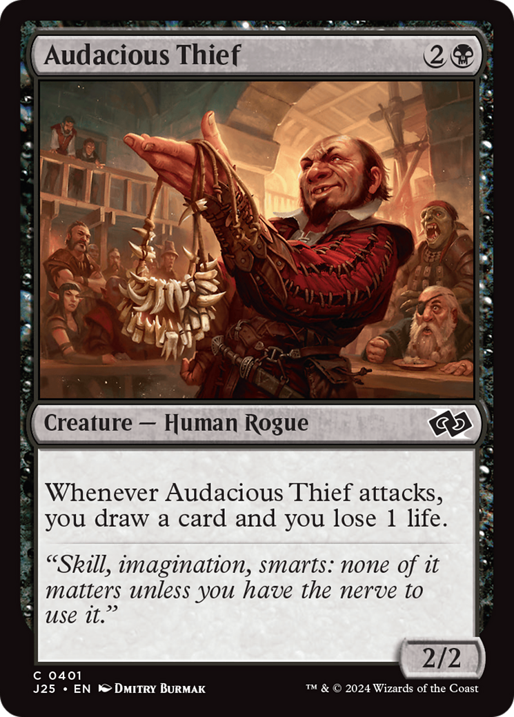 Audacious Thief [Foundations Jumpstart] - The Mythic Store | 24h Order Processing