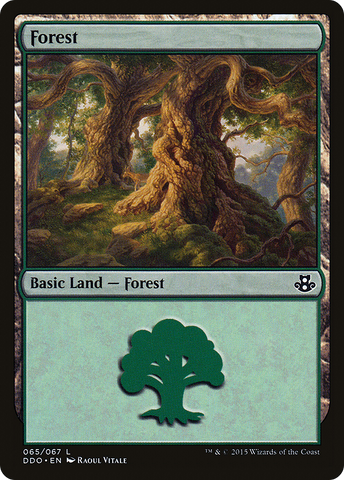 Forest (65) [Duel Decks: Elspeth vs. Kiora] - The Mythic Store | 24h Order Processing