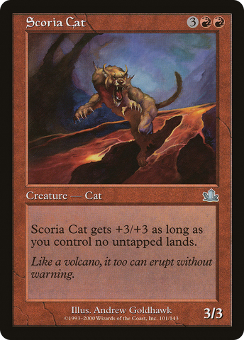 Scoria Cat [Prophecy] - The Mythic Store | 24h Order Processing