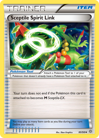 Sceptile Spirit Link (80/98) [XY: Ancient Origins] - The Mythic Store | 24h Order Processing
