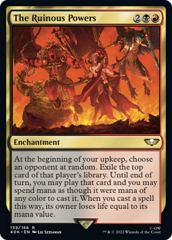 The Ruinous Powers (Surge Foil) [Warhammer 40,000] - The Mythic Store | 24h Order Processing