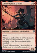 Amber Gristle O'Maul [Commander Legends: Battle for Baldur's Gate] - The Mythic Store | 24h Order Processing