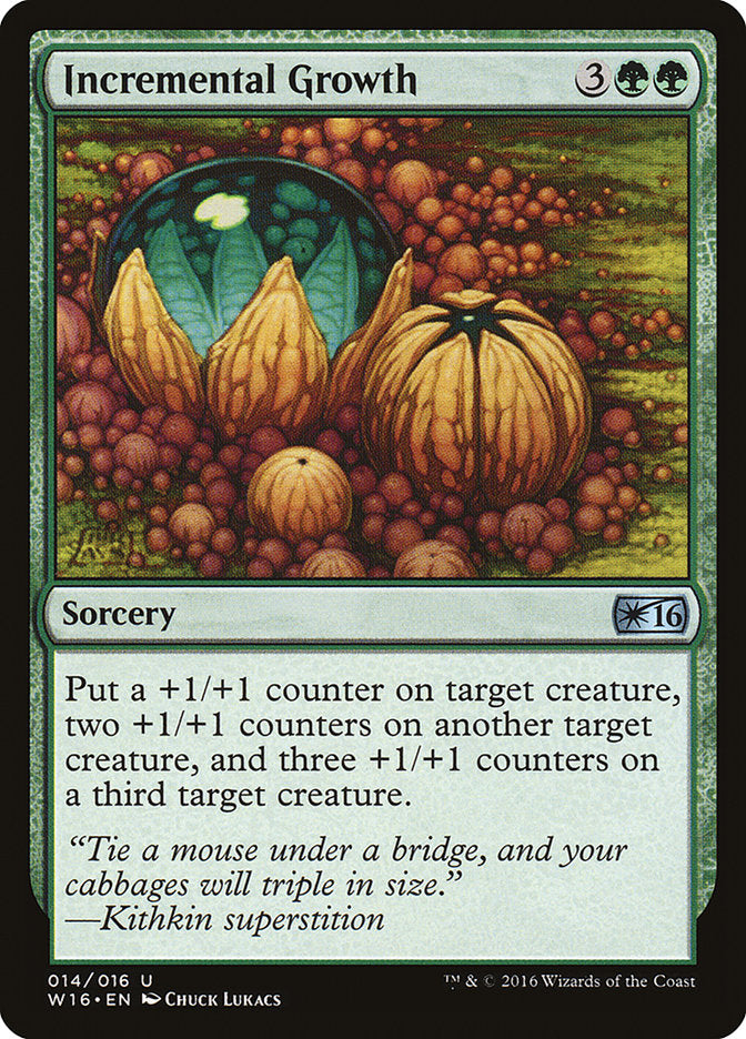 Incremental Growth [Welcome Deck 2016] - The Mythic Store | 24h Order Processing