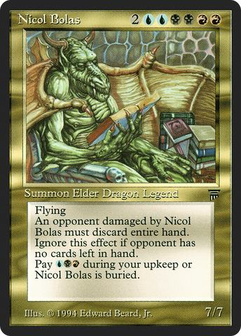 Nicol Bolas [Legends] - The Mythic Store | 24h Order Processing