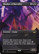 Shadow of Mortality (Borderless Alternate Art) [Streets of New Capenna] - The Mythic Store | 24h Order Processing