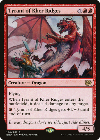 Tyrant of Kher Ridges [The Brothers' War] - The Mythic Store | 24h Order Processing