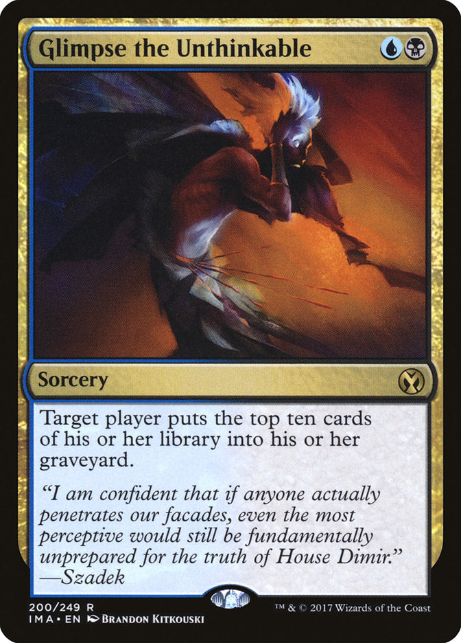 Glimpse the Unthinkable [Iconic Masters] - The Mythic Store | 24h Order Processing