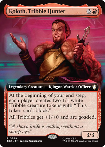 Koloth, Tribble Hunter (Extended Art) [Star Trek]