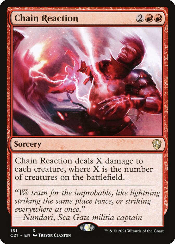 Chain Reaction [Commander 2021] - The Mythic Store | 24h Order Processing