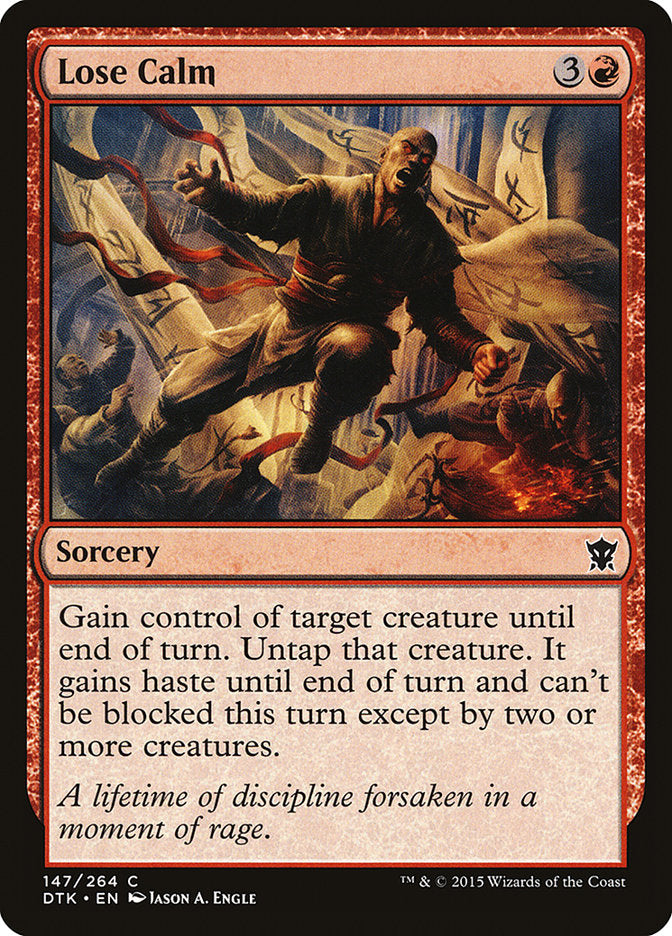 Lose Calm [Dragons of Tarkir] - The Mythic Store | 24h Order Processing