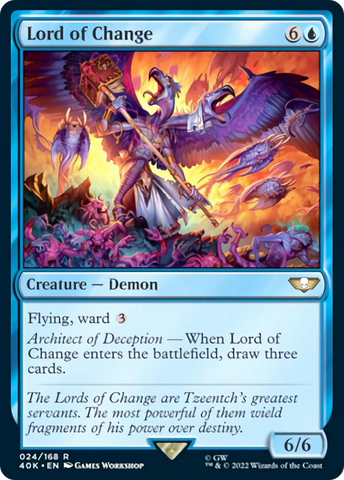 Lord of Change (Surge Foil) [Warhammer 40,000] - The Mythic Store | 24h Order Processing