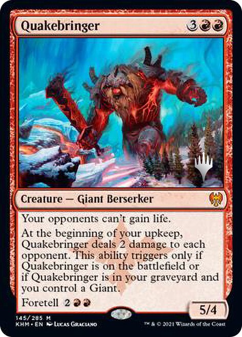 Quakebringer (Promo Pack) [Kaldheim Promos] - The Mythic Store | 24h Order Processing
