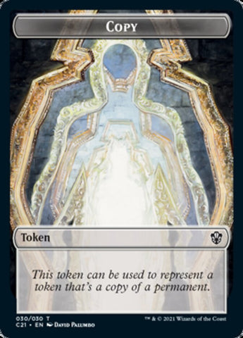 Copy // Fractal Double-Sided Token [Commander 2021 Tokens] - The Mythic Store | 24h Order Processing